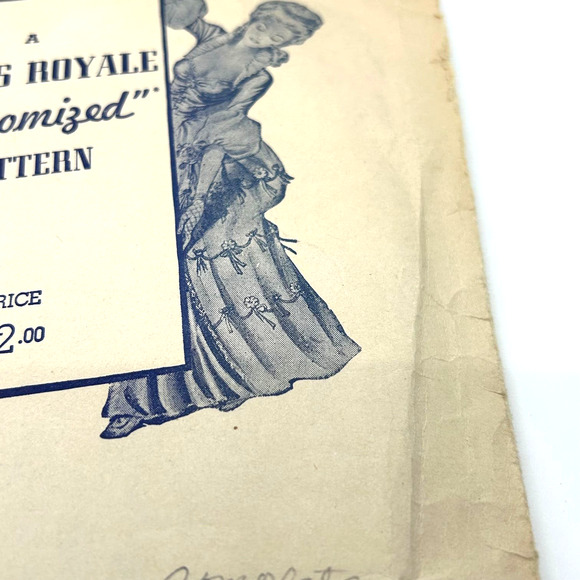 Modes Royale Customized Vintage 1930's 40's?  Pattern #126  Women's Suit Size 12 - Picture 5 of 11